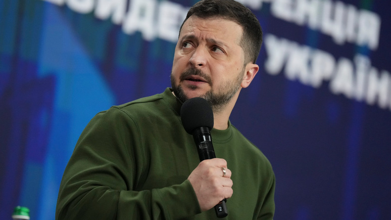 Зеленский пожаловался журналистам на Шольца и Америку 