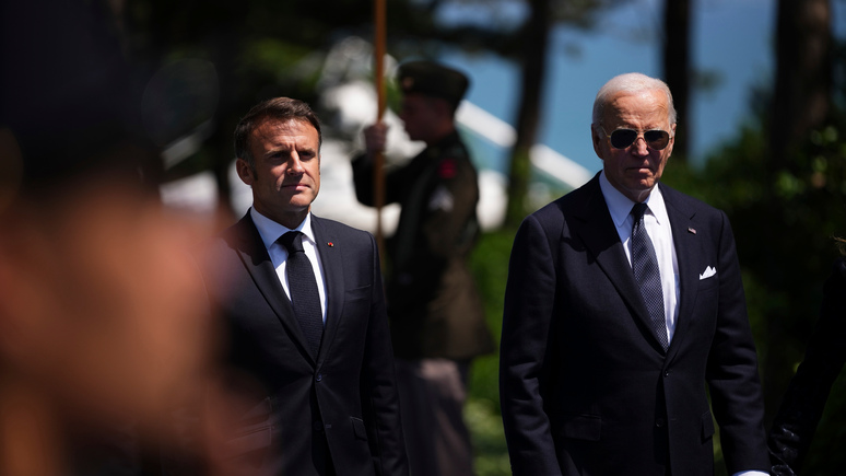 Politico: визит Байдена во Францию стал точкой напряжения между Парижем и Вашингтоном