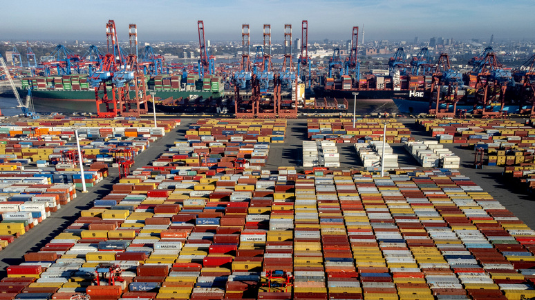 Die Zeit: Китай сокращает покупки немецких товаров, немецкий экспорт за пределы ЕС падает