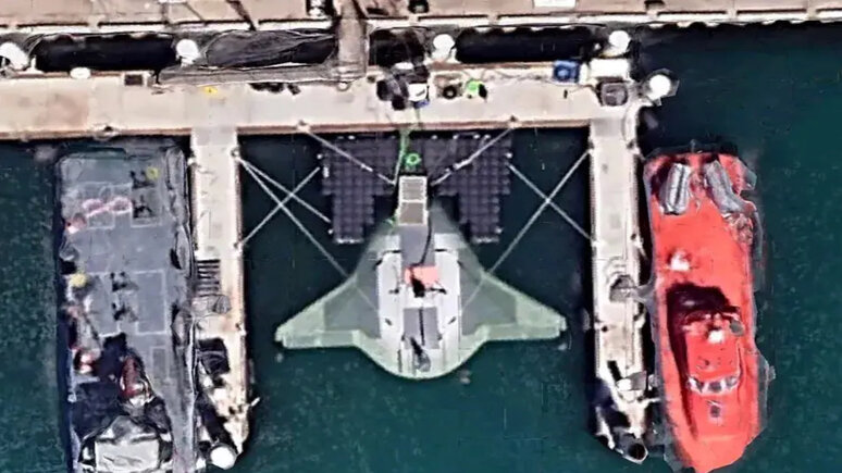NYP: на спутниковых снимках заметили сверхсекретный подводный беспилотник ВМФ США