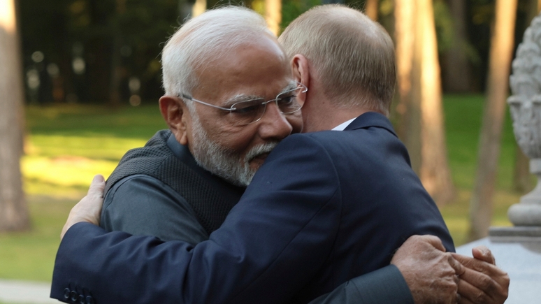 WP: крепкие объятия Моди и Путина посылают чёткий сигнал — несмотря на усилия США, Индия сохранит тесные связи с Россией