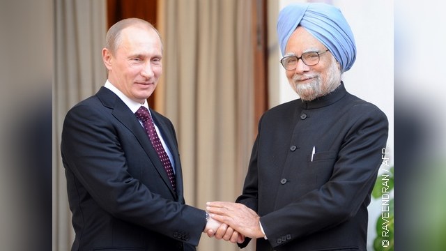 Визит Путина в Индию пополнит казну России на 6 миллиардов евро