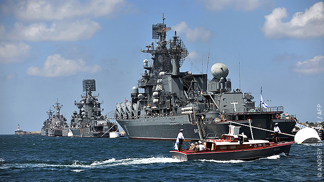 Российские моряки проведут учения у берегов Сирии 