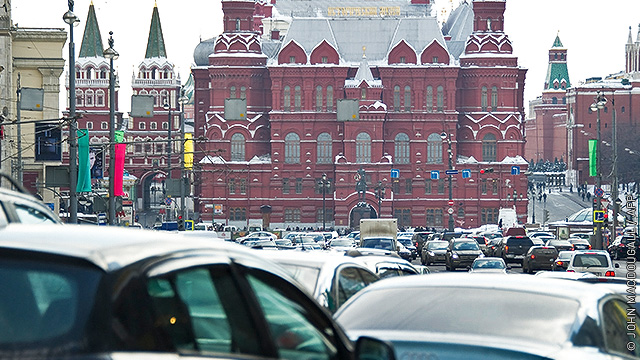 Московские пробки будят вдохновение