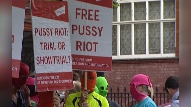 В Вашингтоне отметили годовщину «панк-молебна» Pussy Riot