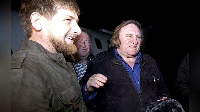 Кадыров поздравил соотечественника Депардье с пропиской 