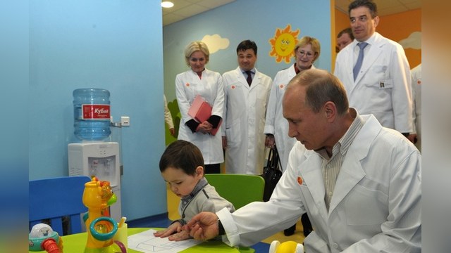 Усилиями Путина рождаемость в России повысилась