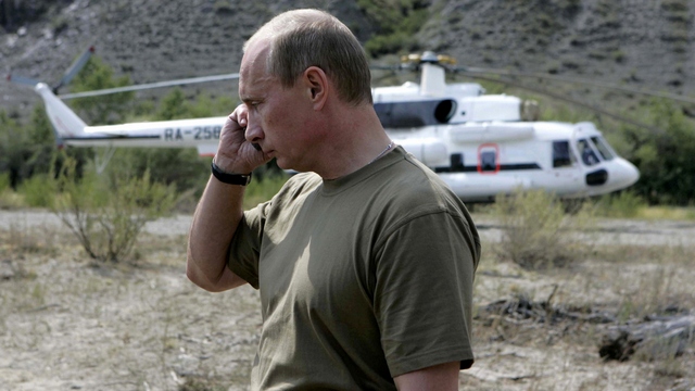 Путин воспарит над московскими пробками на вертолете
