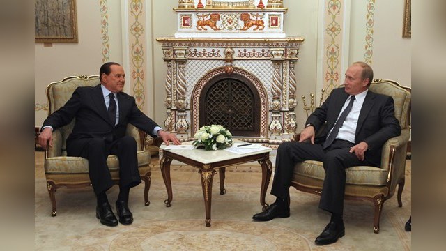 Каддафи и Берлускони поплатились за дружбу с Путиным