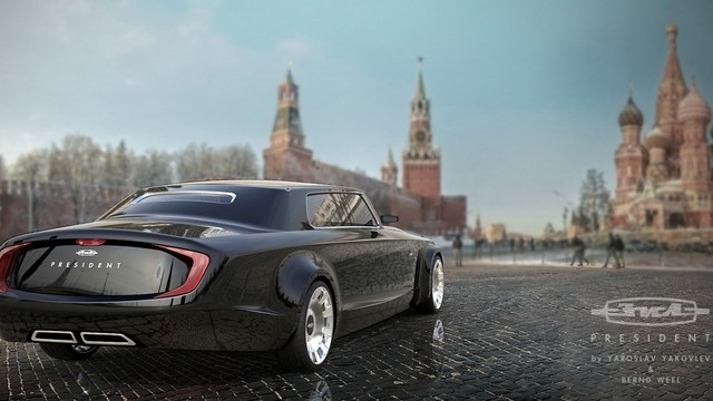 Дизайн лимузина для президента подсказал облик Кремля
