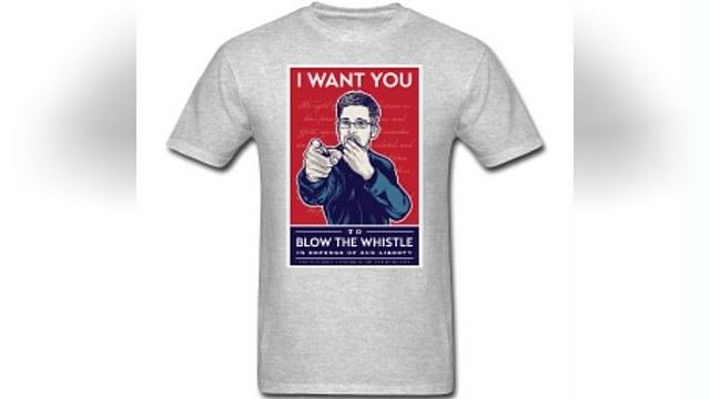 Сноуден повторит успех Че Гевары ... на футболках