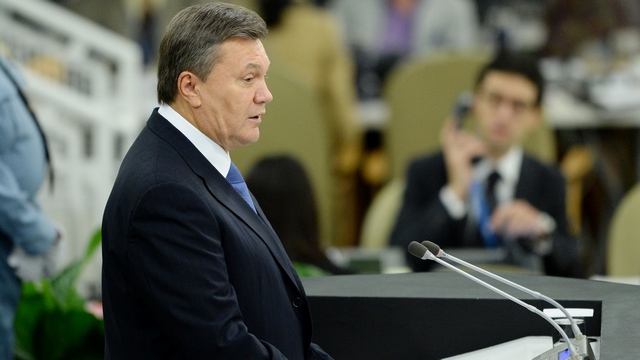 Янукович: Сближение Украины с ЕС «пойдет на пользу Таможенному союзу»