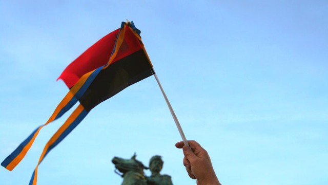 Бандеровский флаг стал символом клуба «Карпаты»