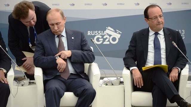 В привычке Путина опаздывать BBC увидел царские замашки