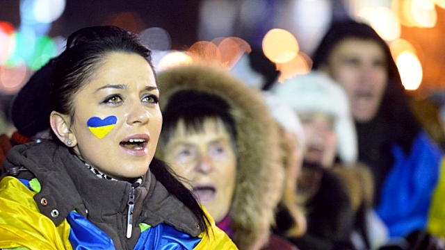 Власти Украины организовали в Киеве альтернативный митинг