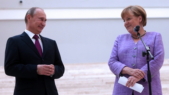 FAZ: Меркель и Путин договорились о конструктивном подходе к Украине