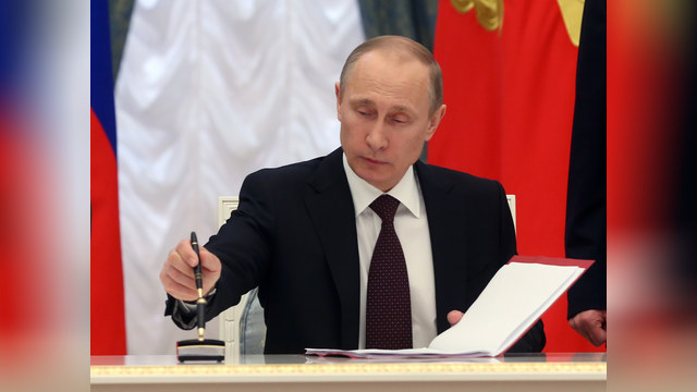 Independent: Крым стал для Путина главным трофеем его президентства