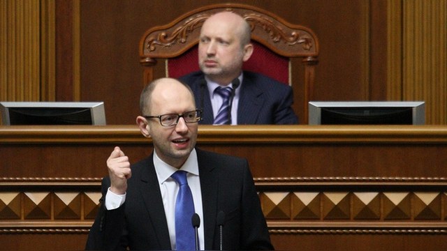 Яценюк обвинил органы правопорядка в одесской трагедии