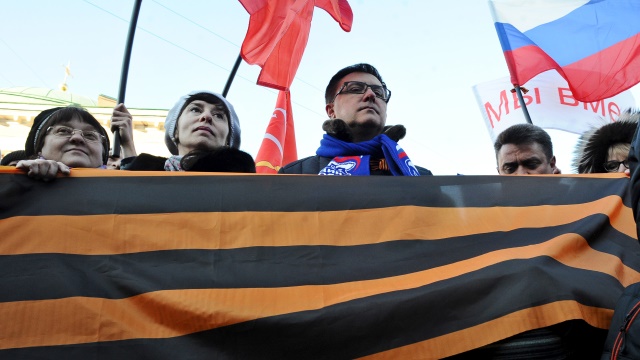 На Украине хотят запретить георгиевскую ленточку