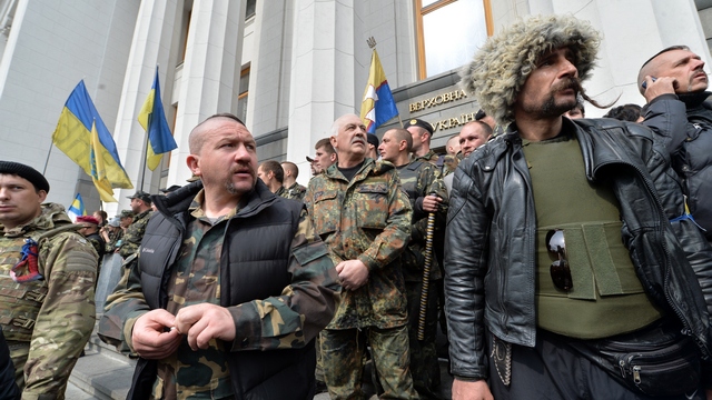 FAZ: Разочарованные ветераны Майдана не пошли на выборы