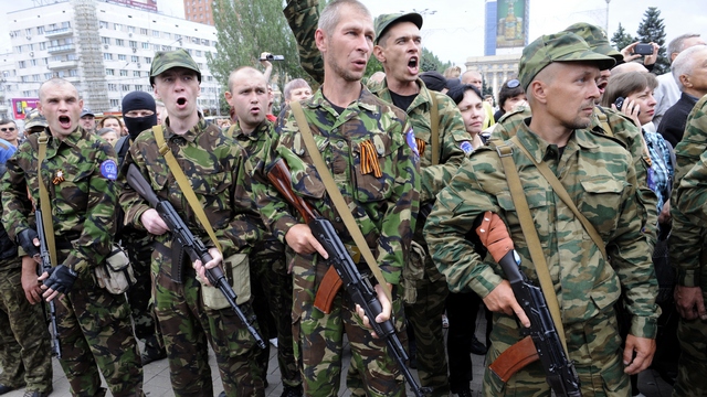 Ополченцы на востоке Украины согласны временно прекратить огонь 