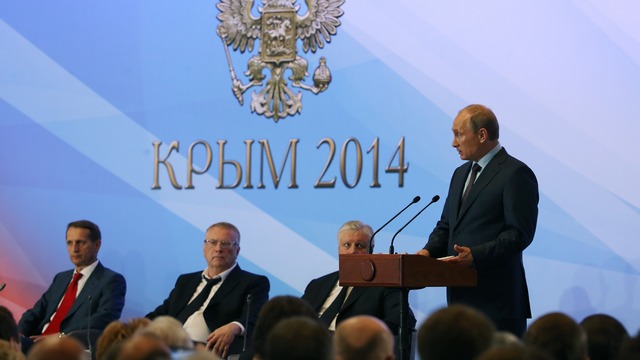 WSJ: Речь Путина в Крыму -  демонстрация «миролюбивого настроя»