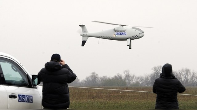 Беспилотник ОБСЕ в небе Донбасса подвергся воздействию радиопомех