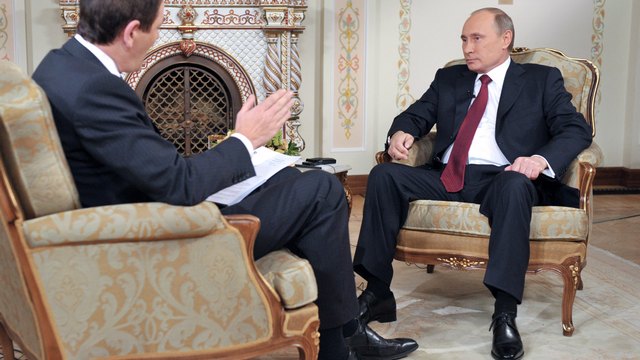 Как на немецком ТВ обсуждали интервью Путина