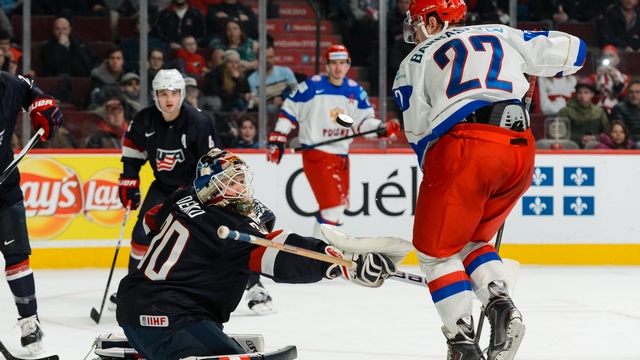 Хоккейная сборная России вновь обыграла США в молодежном чемпионате