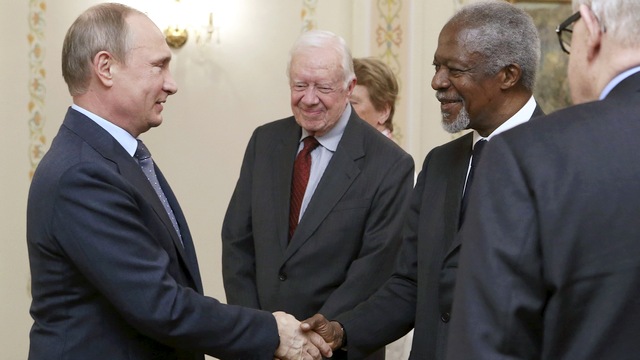 «Группа старейшин» обсудила с Путиным роль России в мире