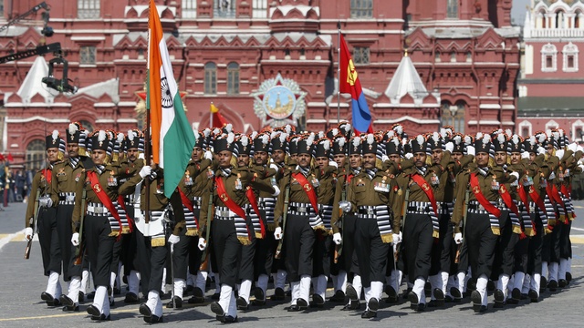 Daily Mail: Индийские гренадеры стали «изюминкой» парада Победы в Москве