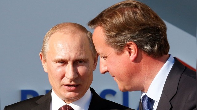 Путин договорился с Кэмероном о сотрудничестве по Сирии