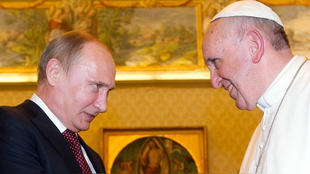 Le Figaro: Папа Римский обсудит с Путиным, как помирить украинцев