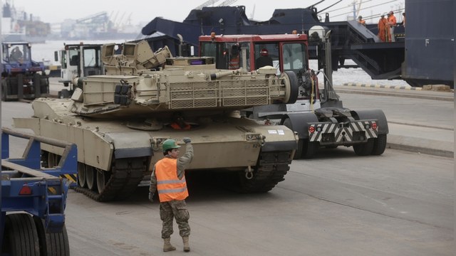 Telegraph: США подтвердили отправку 250 танков в Восточную Европу