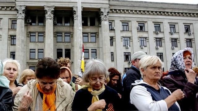 Саакашвили нашел применение Дому профсоюзов в Одессе