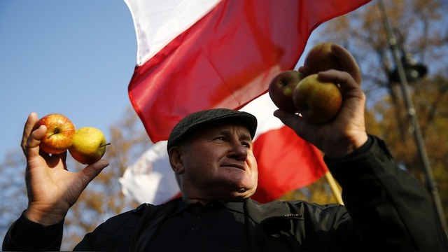 Rzeczpospolita: Эмбарго пройдет, а ненависть к польским яблокам останется 