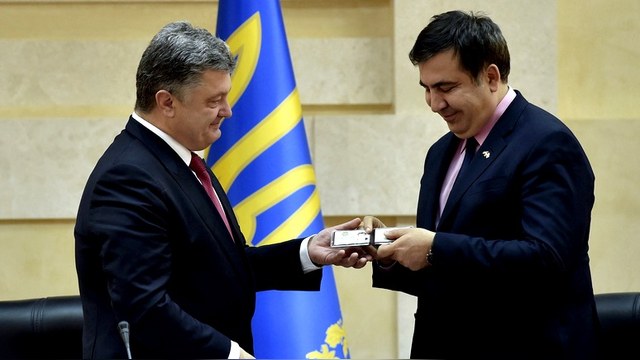 Саакашвили назвал главные беды Украины – это Россия и местные олигархи