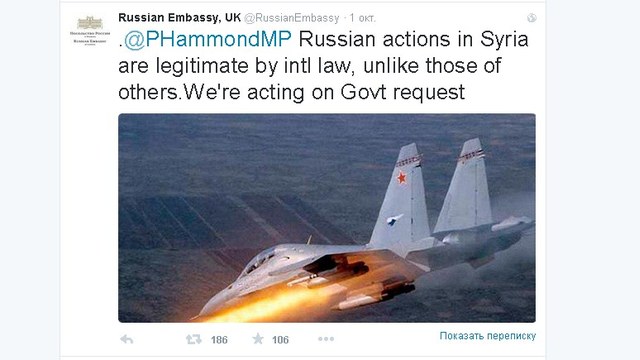 DM: Российские дипломаты напомнили Британии, кто в Сирии «лишний»