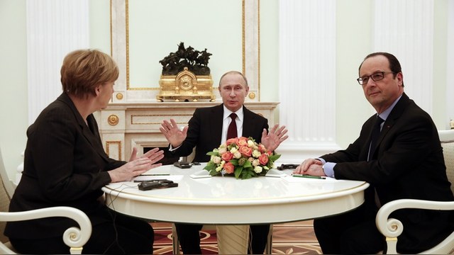SZ: «Агрессивный» Путин лишил Запад надежд на успех нормандской встречи