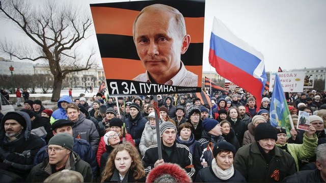 Социолог «Левада-Центра»: Путин на пике популярности