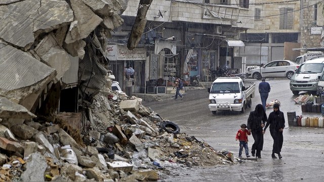 Daily Express: Россия расширила географию бомбардировок в Сирии