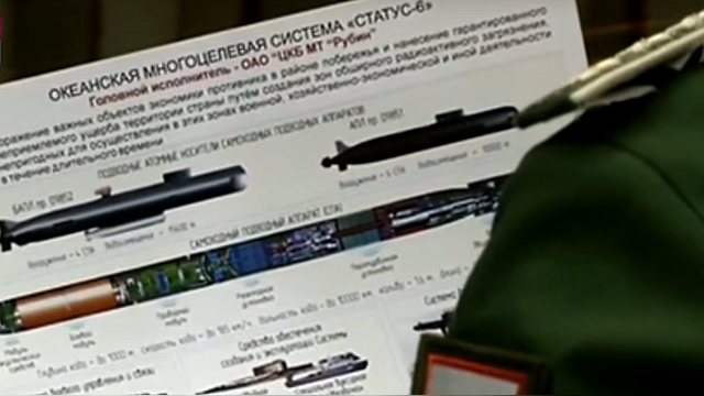 Washington Free Beacon: Подводный дрон Кремль «засветил», чтобы напугать Запад