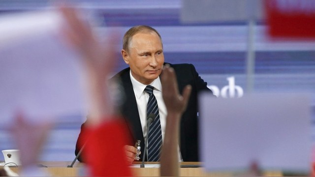 Пресс-конференция Путина заставила корреспондента Libération заскучать