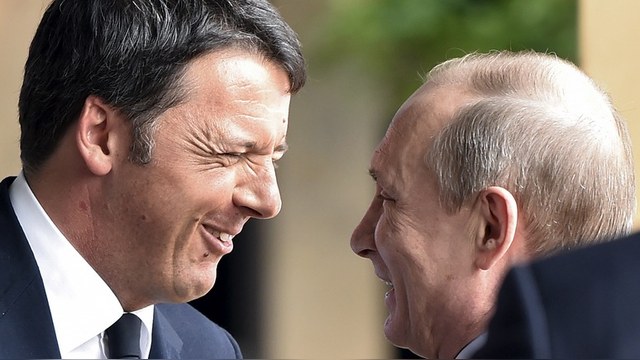 Le Soir: Путин обсудил с итальянским премьером энергетику и Сирию