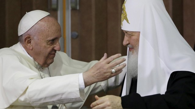 NYT: Встречей с Папой Римским патриарх Кирилл укрепляет свою репутацию