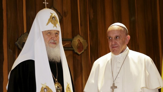 Глава униатов: Папа и патриарх при встрече были в параллельных мирах