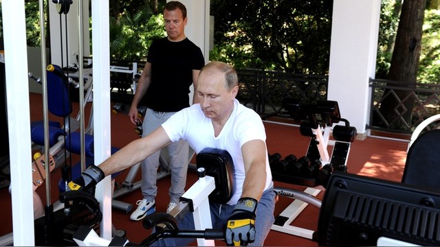 Focus: Корифеи фитнеса включили Путина в список самых спортивных политиков