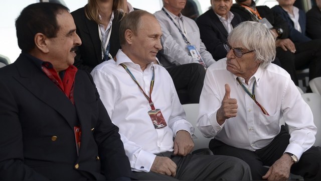 Daily Mail: Экклстоун восхищается Путиным за способность стоять на своем