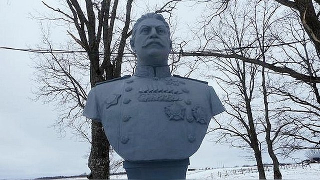 Die Presse: На границе с Латвией поставили бюст Сталина