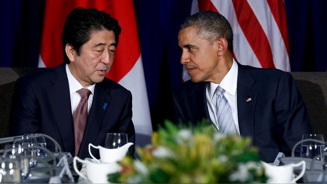 Japan Times: Обама призвал Синдзо Абэ не встречаться с Путиным